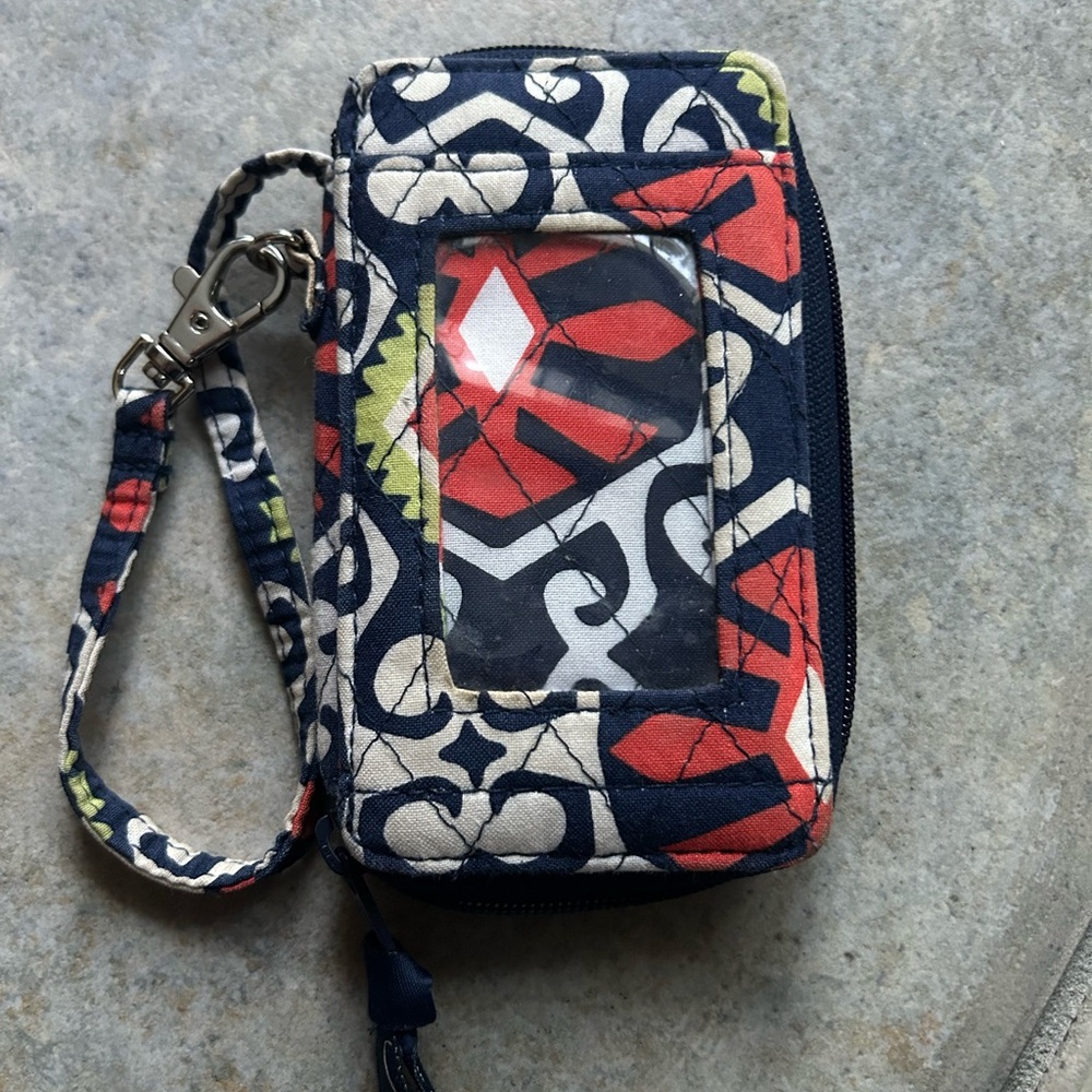 Retired Vera Bradley Sun Valley Wallet ID Case Wristlet